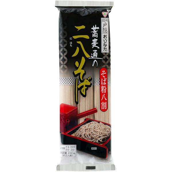 Amazon.co.jp: おびなた 蕎麦通の二八そば 240g×20袋 : 食品・飲料・お酒